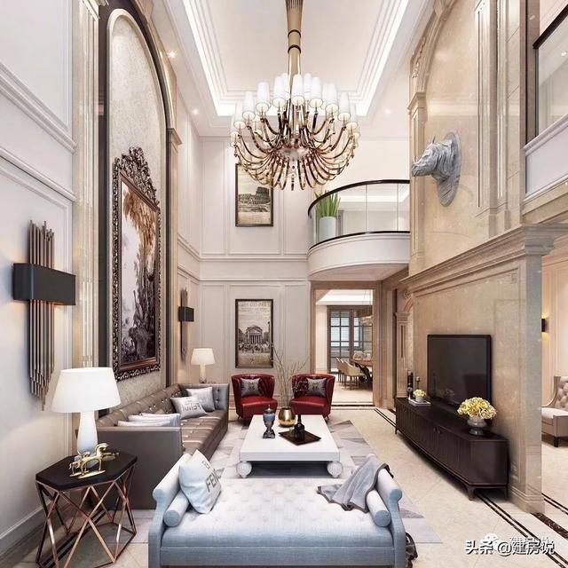 占地116平的歐式三層小洋房戶型圖，最低35萬拿下