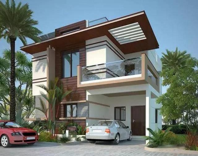 國外二層個性別墅效果圖，符合中國人的喜歡嗎