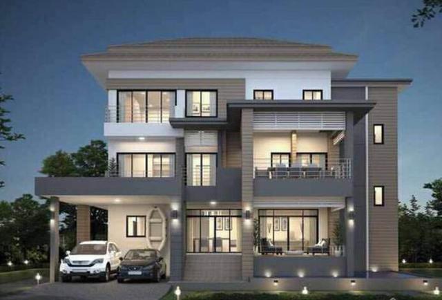 國外二層個性別墅效果圖，符合中國人的喜歡嗎