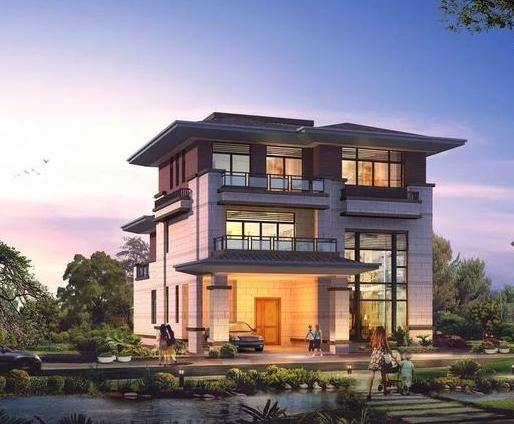 國外二層個性別墅效果圖，符合中國人的喜歡嗎