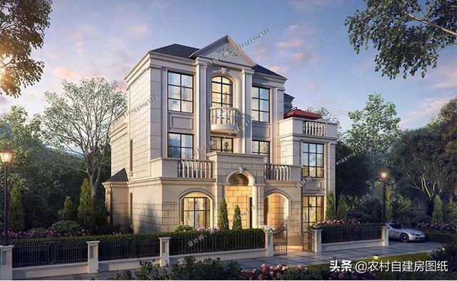 2款豪華農(nóng)村別墅大PK，1000平，公司ceo才能建得起