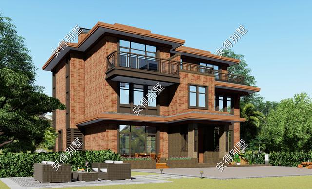 2款新中式別墅設(shè)計(jì)圖紙，回老家建房不苦惱，50萬搞定