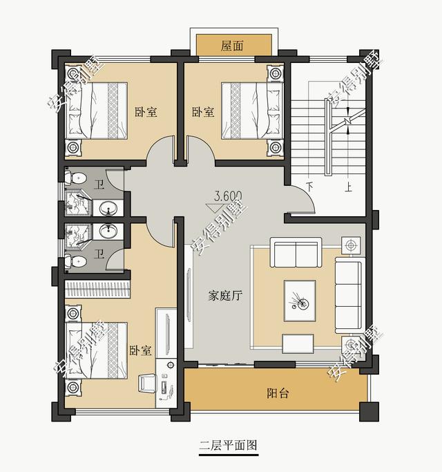 2款新中式別墅設(shè)計(jì)圖紙，回老家建房不苦惱，50萬搞定