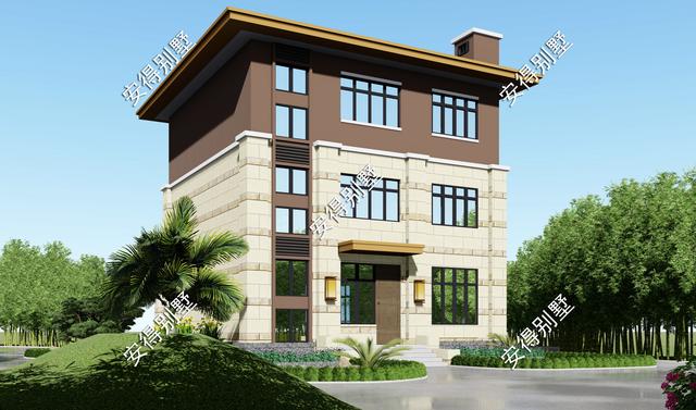 2款新中式別墅設(shè)計(jì)圖紙，回老家建房不苦惱，50萬搞定