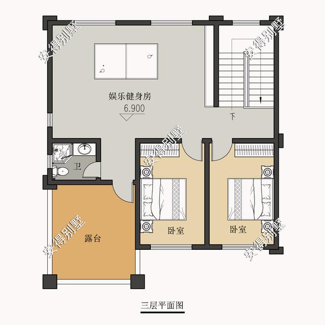 2款新中式別墅設(shè)計(jì)圖紙，回老家建房不苦惱，50萬搞定