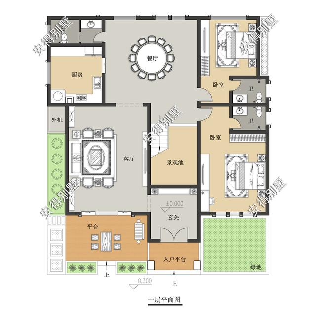 2款新中式別墅設(shè)計(jì)圖紙，回老家建房不苦惱，50萬搞定