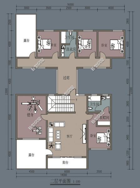 8套現(xiàn)代風(fēng)格小洋樓設(shè)計，90后新農(nóng)民最喜歡