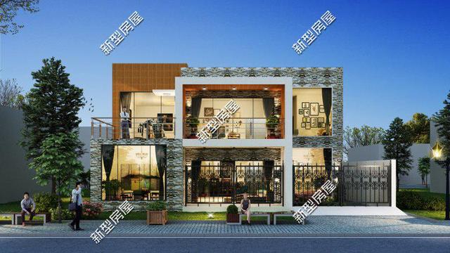 8套現(xiàn)代風(fēng)格小洋樓設(shè)計，90后新農(nóng)民最喜歡