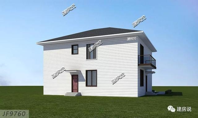 時尚二層小洋樓戶型圖，建一棟從此生活品味遙遙領(lǐng)先