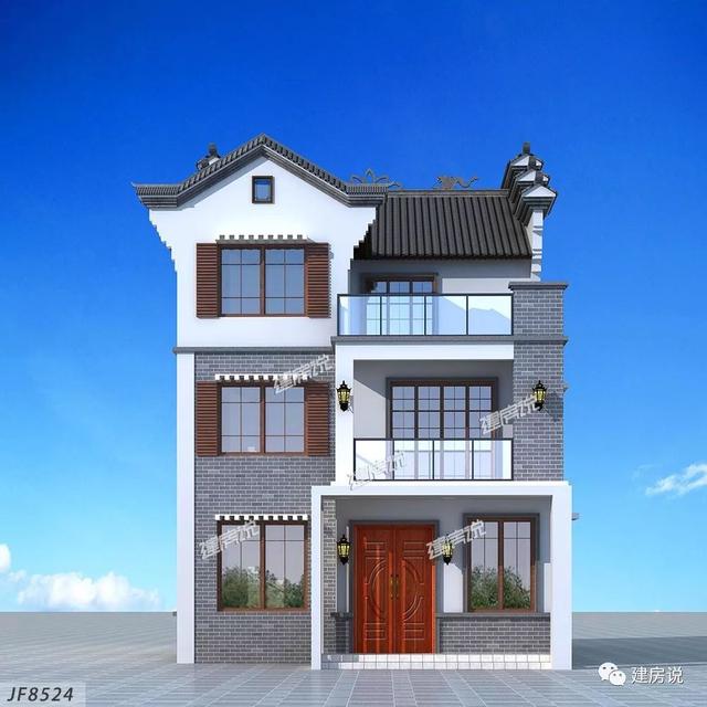 5款120平的樓房設(shè)計(jì)，最低造價(jià)26萬(wàn)，誰(shuí)都建得起