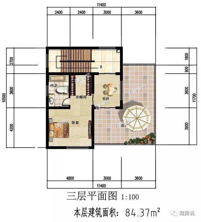 5款120平的樓房設(shè)計(jì)，最低造價(jià)26萬(wàn)，誰(shuí)都建得起
