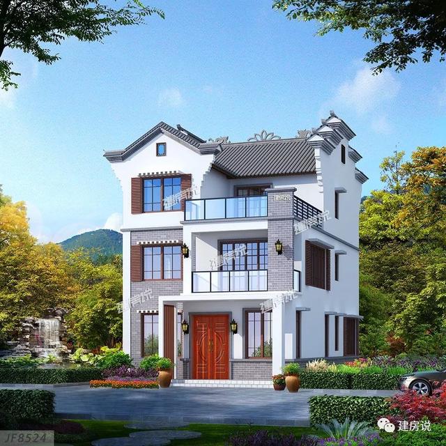 5款120平的樓房設(shè)計(jì)，最低造價(jià)26萬(wàn)，誰(shuí)都建得起