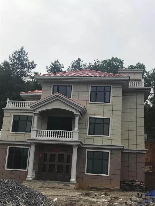 實(shí)拍9款已完工的自建房別墅圖片，哪個(gè)才是最受歡迎的？