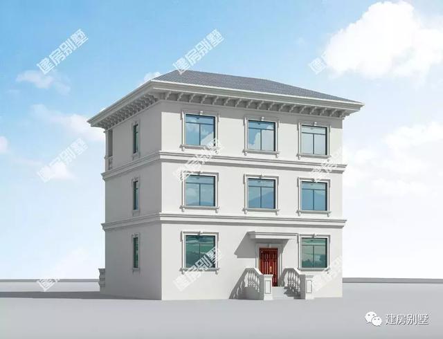 兩棟采用旋轉(zhuǎn)樓梯的農(nóng)村自建房，很有別墅派