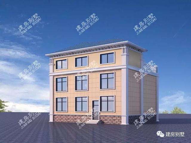 兩棟采用旋轉(zhuǎn)樓梯的農(nóng)村自建房，很有別墅派