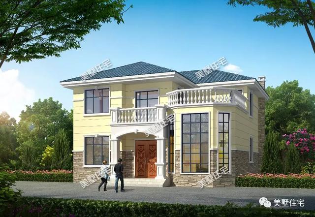 5套預算30萬內(nèi)的小洋樓自建圖，趁著秋高氣爽建房啦