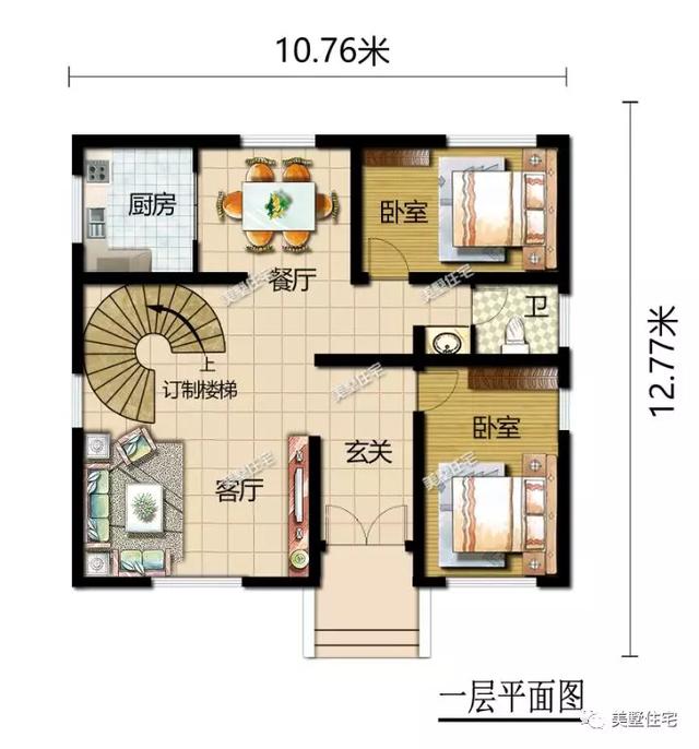 5套預算30萬內(nèi)的小洋樓自建圖，趁著秋高氣爽建房啦