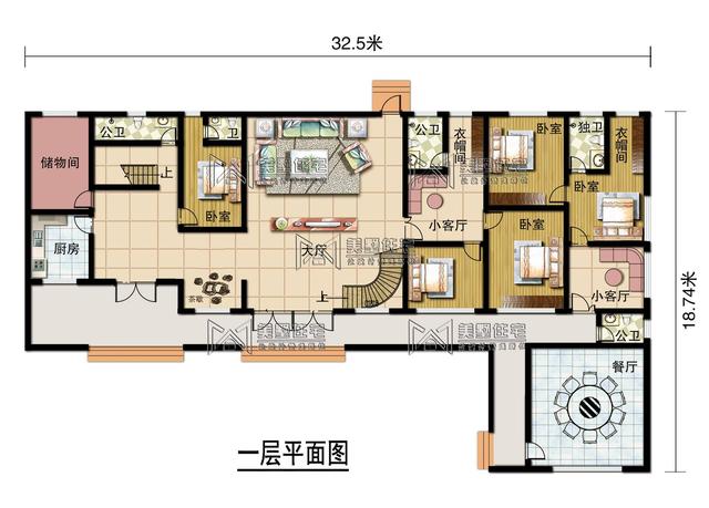 湖南100萬建成兩層仿古中式別墅，建完效果太震撼了