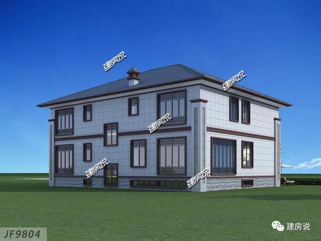 新二層中式別墅都帶電梯啦（附戶型圖），很有豪宅范兒