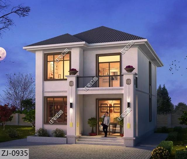 10套造價25萬的農(nóng)村小樓房設(shè)計圖，還有帶小院子的戶型