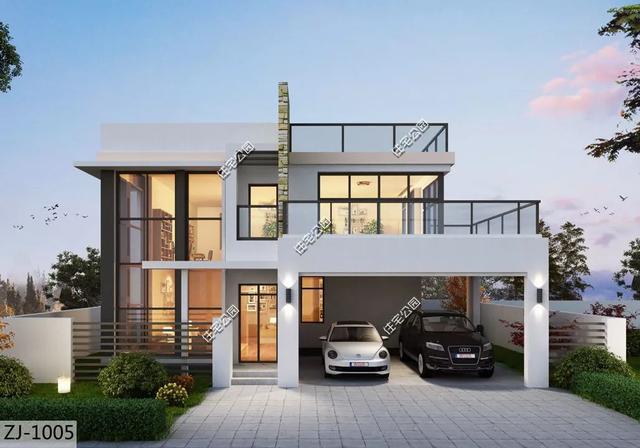 10套造價25萬的農(nóng)村小樓房設(shè)計圖，還有帶小院子的戶型