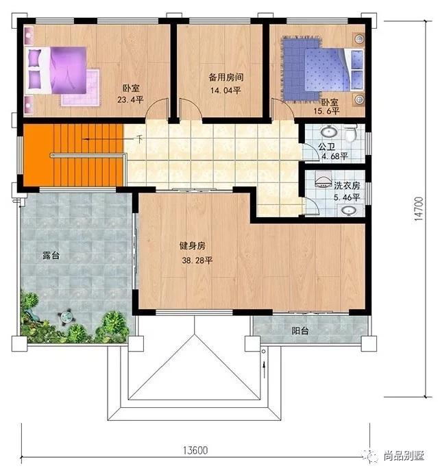挑空客廳歐式高端三層樓房設(shè)計(jì)戶型，建好想不漂亮都難了，8室3廳