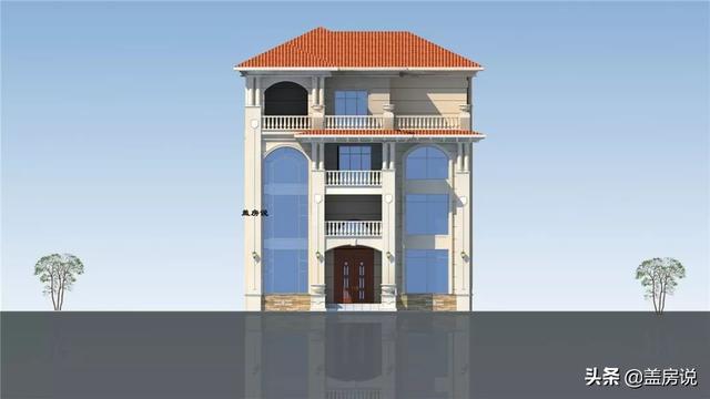 福建四層歐式別墅設(shè)計(jì)，建好你就是村里的土豪
