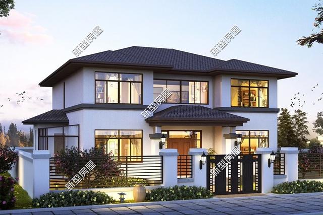 等宅基地批下來，就建一棟帶小院的小別墅