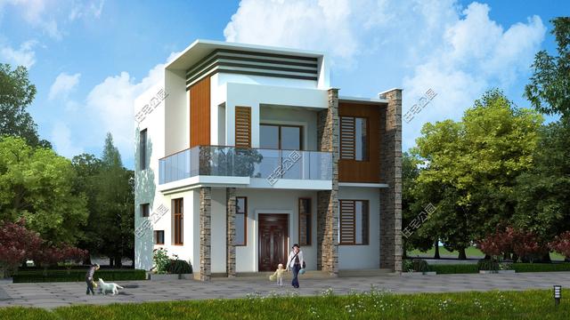 精選幾套小戶型農(nóng)村自建房，小宅基地也能建好房