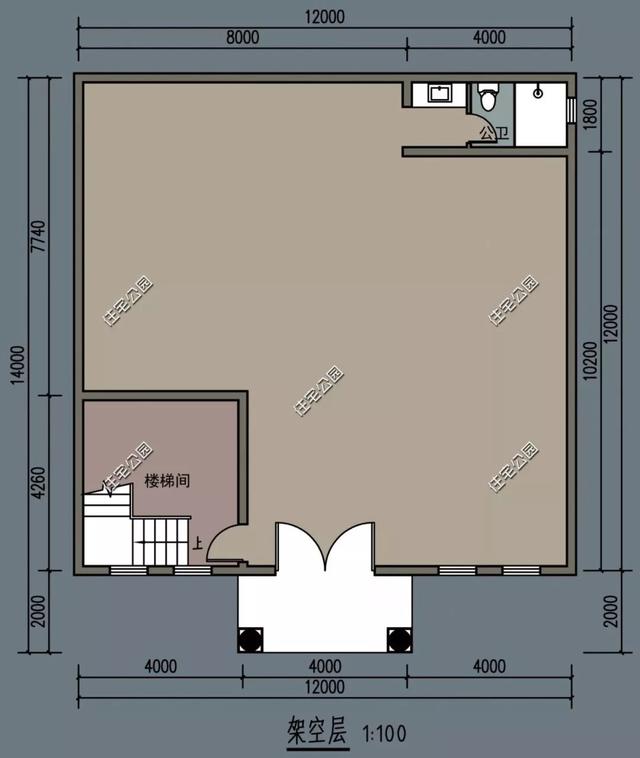 8套首層架空的別墅設(shè)計(jì)圖？喜歡架空的趕快收藏