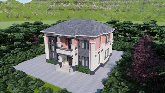 75萬自建最美二層別墅別墅，343㎡6室1廳