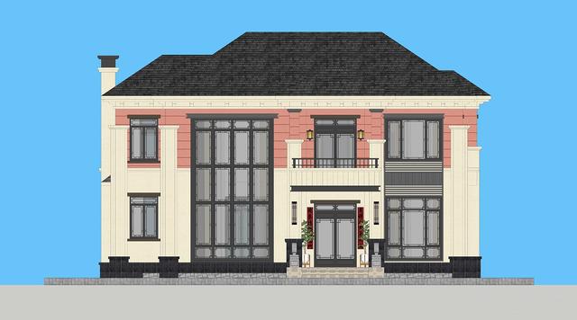 75萬自建最美二層別墅別墅，343㎡6室1廳