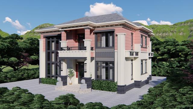 75萬自建最美二層別墅別墅，343㎡6室1廳