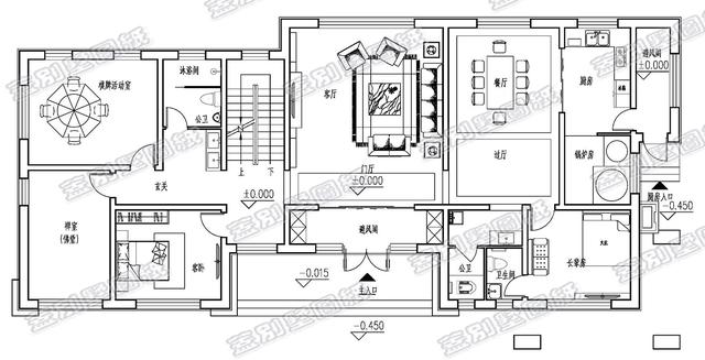 開(kāi)間25米超豪華二層別墅實(shí)拍圖，土豪才能建得起