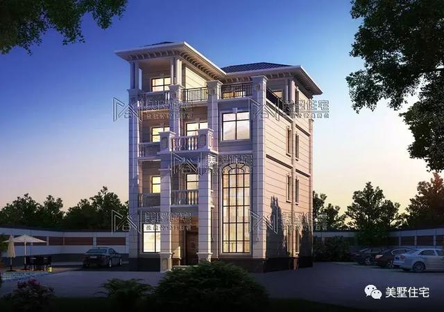 開間9.6米照樣建大別墅（含戶型），健身房、KTV都有，驚艷全村