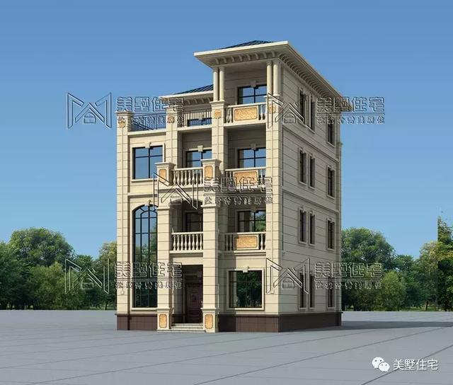 開間9.6米照樣建大別墅（含戶型），健身房、KTV都有，驚艷全村