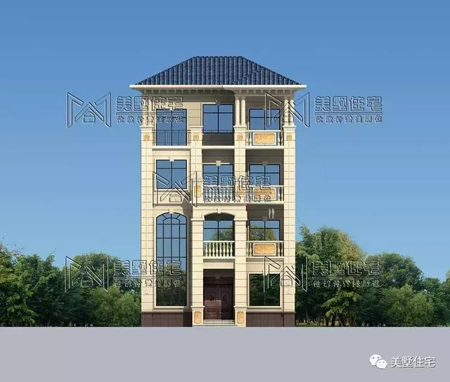 開間9.6米照樣建大別墅（含戶型），健身房、KTV都有，驚艷全村