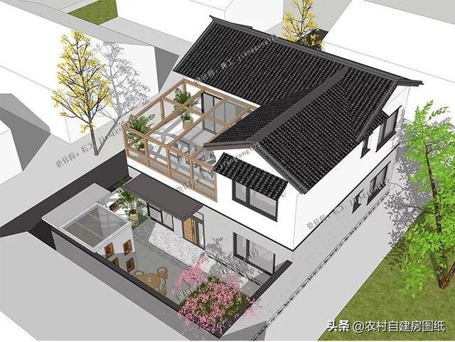 8款小戶型二層小洋樓別墅圖，主體15萬起，人人建的起