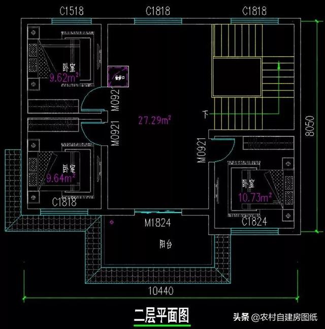 8款小戶型二層小洋樓別墅圖，主體15萬起，人人建的起
