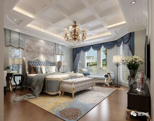 面寬12米的復(fù)式樓設(shè)計(jì)圖，挑空大客廳