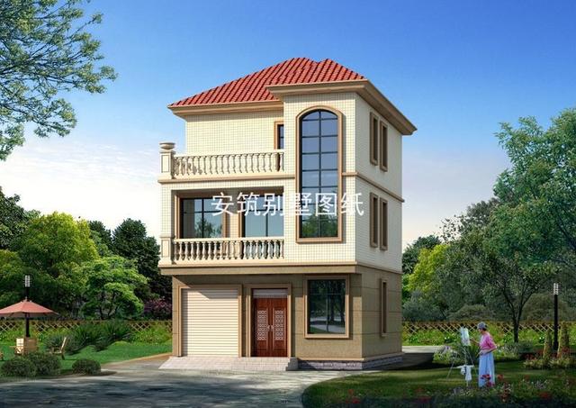 60平方米三層自建房別墅戶型設(shè)計(jì)，不要嘲笑我面積小，實(shí)用性很高