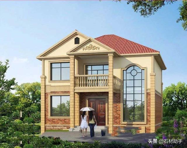 6款120平方農(nóng)村別墅戶型，2、3層的都有