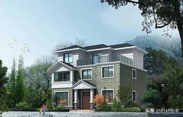 6款120平方農(nóng)村別墅戶型，2、3層的都有