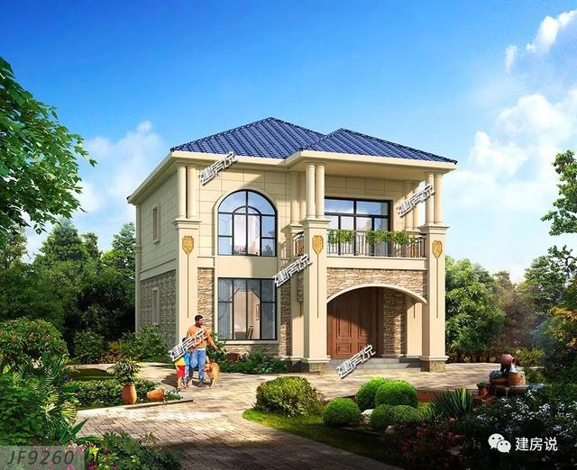 3款占地八九十平的農(nóng)村自建小樓別墅圖，戶型很贊