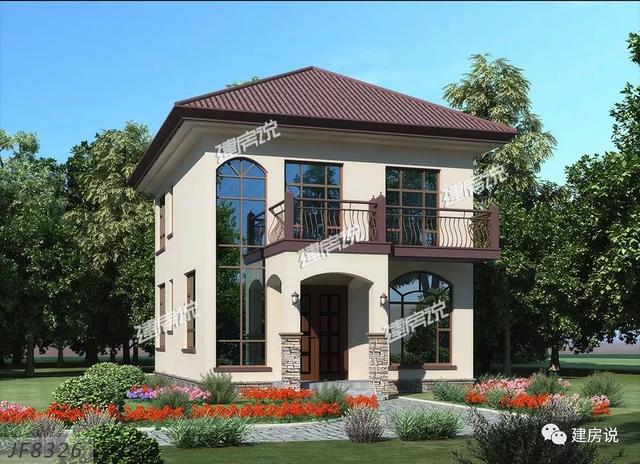 3款占地八九十平的農(nóng)村自建小樓別墅圖，戶型很贊