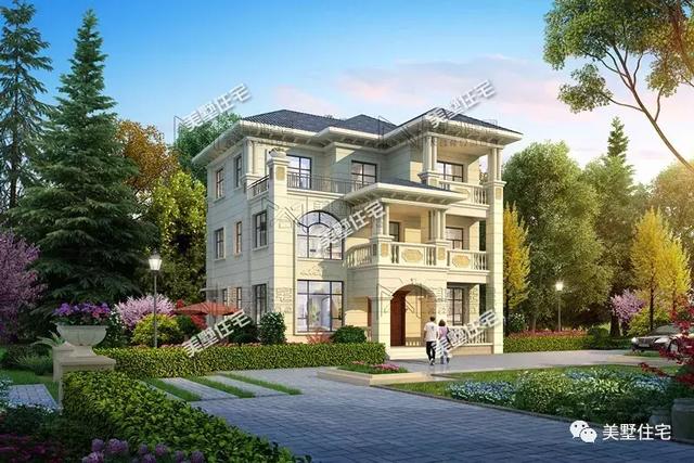 占地125平的七居室3層豪宅設計圖，人多也夠住