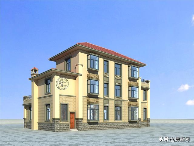 層次感超好的三層歐式別墅設(shè)計(jì)戶(hù)，多種戶(hù)型可選擇