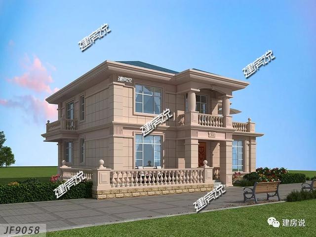 浙江省私人定制二層小洋樓，30萬就能建好