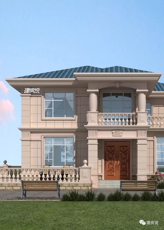 浙江省私人定制二層小洋樓，30萬就能建好