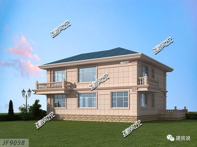 浙江省私人定制二層小洋樓，30萬就能建好